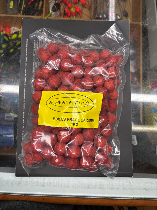 Boilies Fragola 20 mm – 1 kg